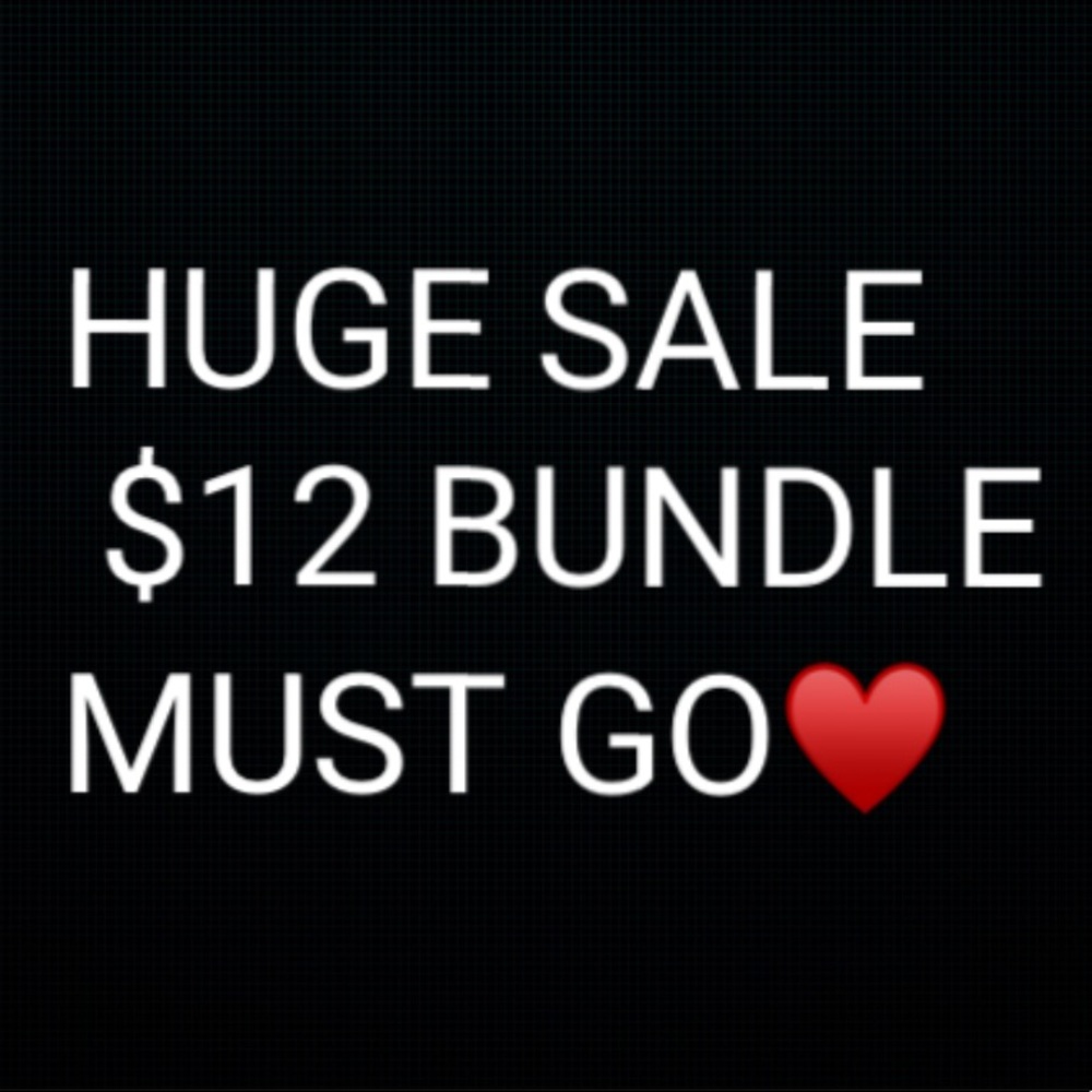 🖤 SALE MUST GO BUNDLES FOR $12 ONLY 🖤